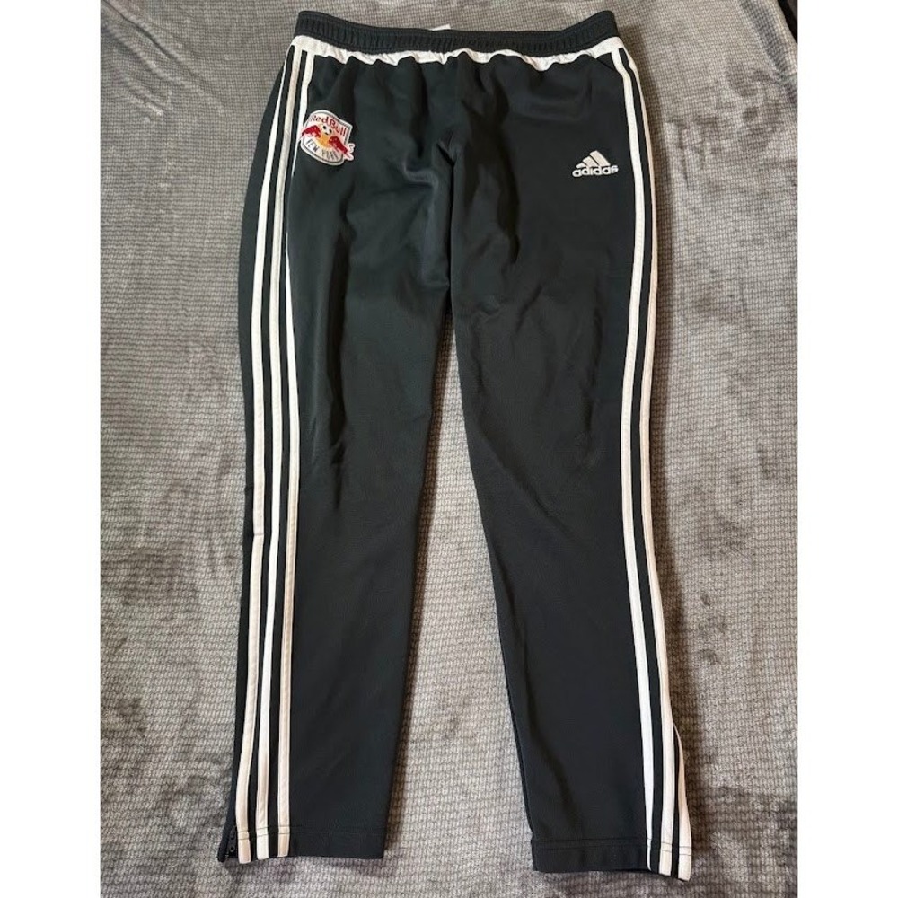 Adidas New York Red Bulls Climalite Soccer Training Pants Gray Mens XL 34X29.